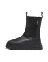 Puma Кожени ботуши Mayze Stack Chelsea с текстил - Черен - Pepit.bg