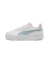 Puma Кожени обувки - Бял/Розово/Ментово зелено - Pepit.bg