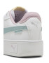 Puma Кожени обувки - Бял/Розово/Ментово зелено - Pepit.bg
