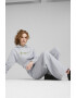 Puma Късо худи Classics+ с бродерия - Сив - Pepit.bg