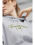 Puma Късо худи Classics+ с бродерия - Сив - Pepit.bg