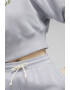 Puma Късо худи Classics+ с бродерия - Сив - Pepit.bg