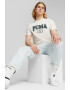 Puma Памучна тениска Squad с лого - Pepit.bg