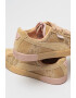 Puma Велурени кецове DAPPER DAN с монограм - Камел - Pepit.bg
