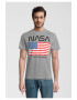 Recovered Памучна тениска NASA Moon Landing Date USA Flag 5377 - Pepit.bg