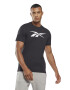 Reebok Фитнес тениска Vector с лого - Pepit.bg
