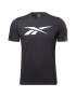 Reebok Фитнес тениска Vector с лого - Pepit.bg
