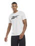 Reebok Фитнес тениска Vector с лого - Pepit.bg