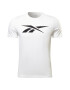 Reebok Фитнес тениска Vector с лого - Pepit.bg