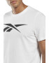 Reebok Фитнес тениска Vector с лого - Pepit.bg