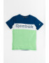 Reebok Тениска с шпиц и лого - Pepit.bg