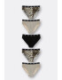 RIVER ISLAND Бикини с памук - 5 чифта - Pepit.bg