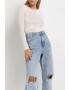 RIVER ISLAND Блуза с рипс - Pepit.bg