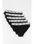 RIVER ISLAND Слипове с лого 5 чифта - Pepit.bg