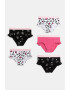 RIVER ISLAND Слипове с принт 5 чифта - Pepit.bg