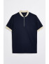 RIVER ISLAND Тениска с къс цип - Pepit.bg