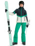 ROXY Ски яке Peak Chic със Softshell - Бял/Зелен/Черен - Pepit.bg