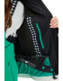ROXY Ски яке Peak Chic със Softshell - Бял/Зелен/Черен - Pepit.bg