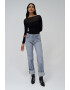 Salsa Jeans Слим блуза с деколте тип лодка - Pepit.bg
