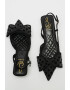 Sam Edelman Обувки Treena с котешки ток - Избеляло черно - Pepit.bg