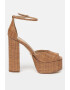 Sam Edelman Сандали Kori с платформа - Кафяв - Pepit.bg