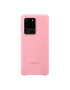 Samsung Предпазен калъф Silicone Cover за Galaxy S20 Ultra Pink - Pepit.bg