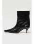 Schutz Кожени заострени боти Frances - Pepit.bg