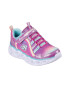 Skechers Детски обувки Светлинна система Heart Lights Rainbow Lux 26 EU Розов - Pepit.bg