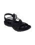 Skechers Сандали с каишки - Черен - Pepit.bg