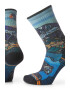 Smartwool Хайкинг чорапи Hike Light Cushion Icy Range с десен - Pepit.bg