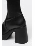 Steve Madden Боти Low Phoenix с масивен ток - Pepit.bg