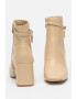 Steve Madden Кожени боти Risa с масивен ток - Pepit.bg