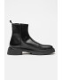 Steve Madden Кожени боти Zenith - Черен - Pepit.bg