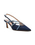 Steve Madden Обувки със заострен връх и каишки - Тъмносин/Лавандула - Pepit.bg