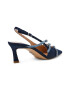 Steve Madden Обувки със заострен връх и каишки - Тъмносин/Лавандула - Pepit.bg