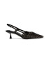 Steve Madden Обувки с остър връх - Черен/Бежов - Pepit.bg