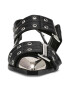 Steve Madden Пантофки с капси - Черен/Сребрист - Pepit.bg