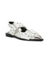 Steve Madden Пантофки с капси - Бял/Сребрист - Pepit.bg