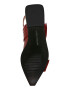 Steve Madden Пантофки с остър връх - Бордо/Тъмночервен - Pepit.bg