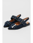 Steve Madden Пантофки с остър връх - Тъмносин - Pepit.bg