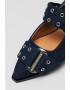 Steve Madden Пантофки с остър връх - Тъмносин - Pepit.bg