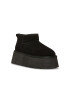 Steve Madden Велурени боти с равна платформа - Черен - Pepit.bg