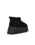 Steve Madden Велурени боти с равна платформа - Черен - Pepit.bg