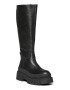 Steve Madden Високи кожени ботуши Chipp - Pepit.bg