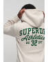 SUPERDRY Худи None Athletic с лого - Pepit.bg