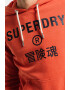 SUPERDRY Худи с лого и връзки - Pepit.bg