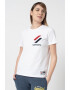 SUPERDRY Тениска Chenille с бродирано лого - Pepit.bg