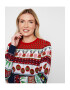 Threadbare Пуловер Reindeer 2761 с десен Christmas - Pepit.bg