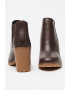 Timberland Кожени боти Allington с текстил - Коняк кафяв - Pepit.bg