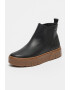 Timberland Кожени боти Laurel Court Chelsea с текстил - Pepit.bg